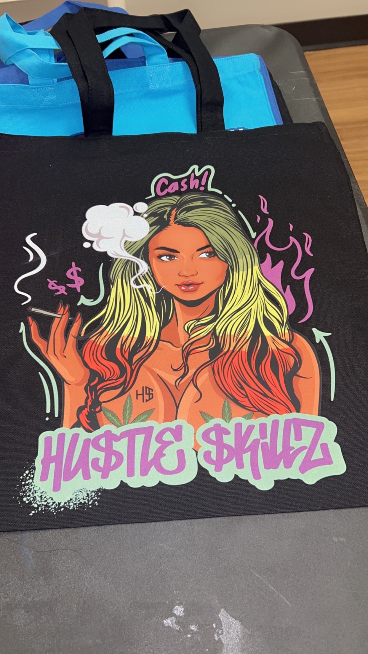 Custom tote bags