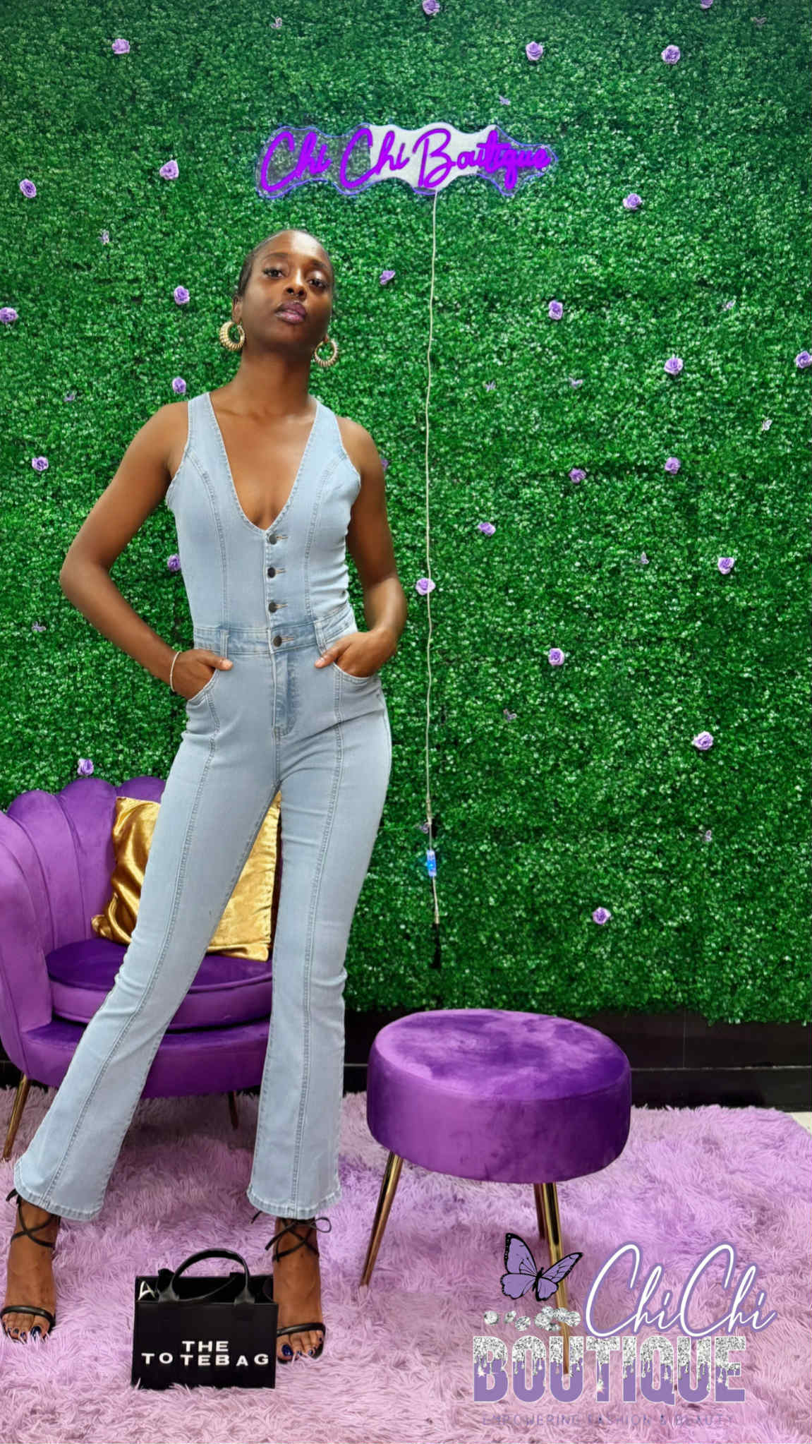 Jean jumpsuit